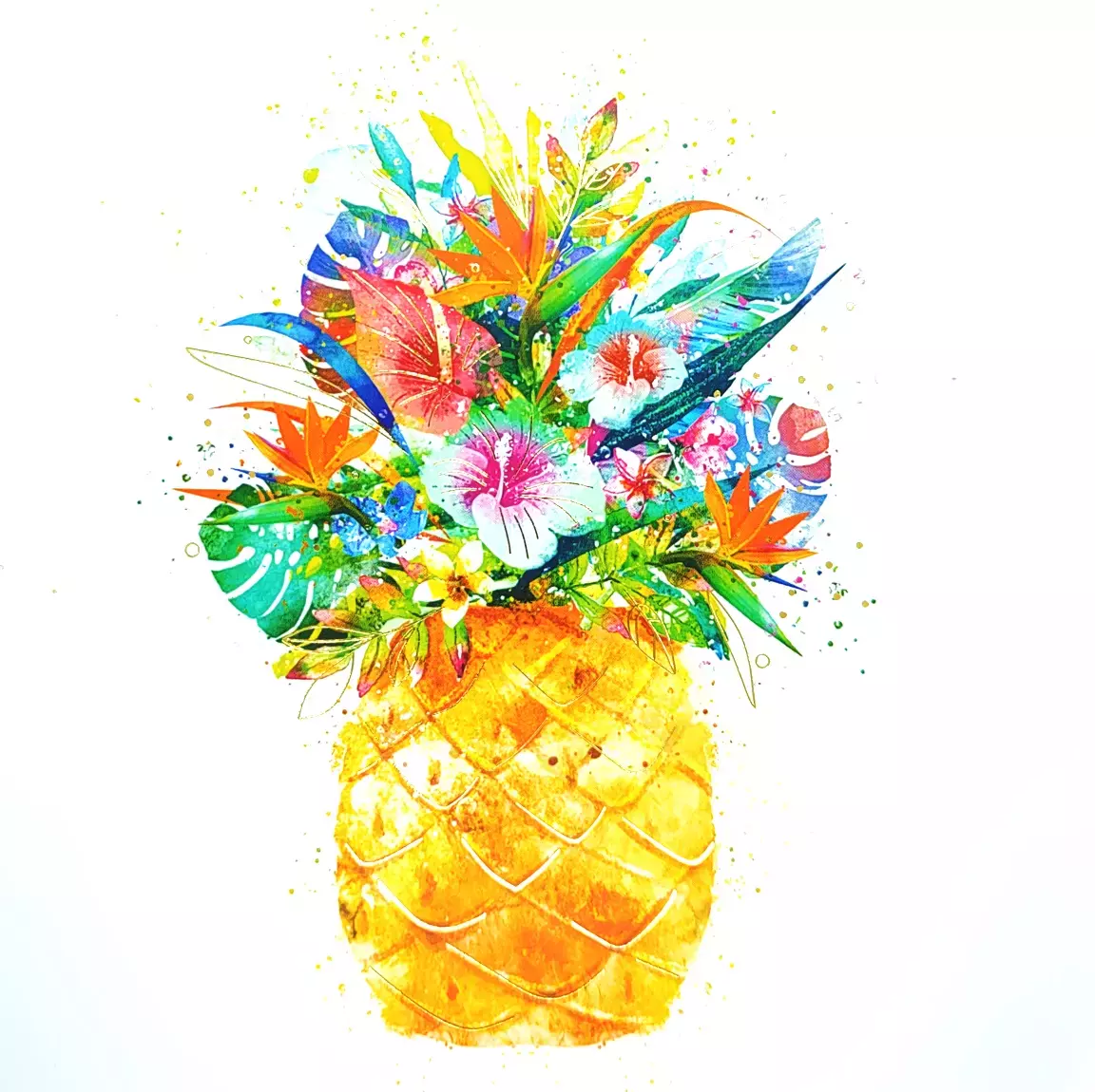 Karnet KW HS Ananas - Papiernicze i szkolne