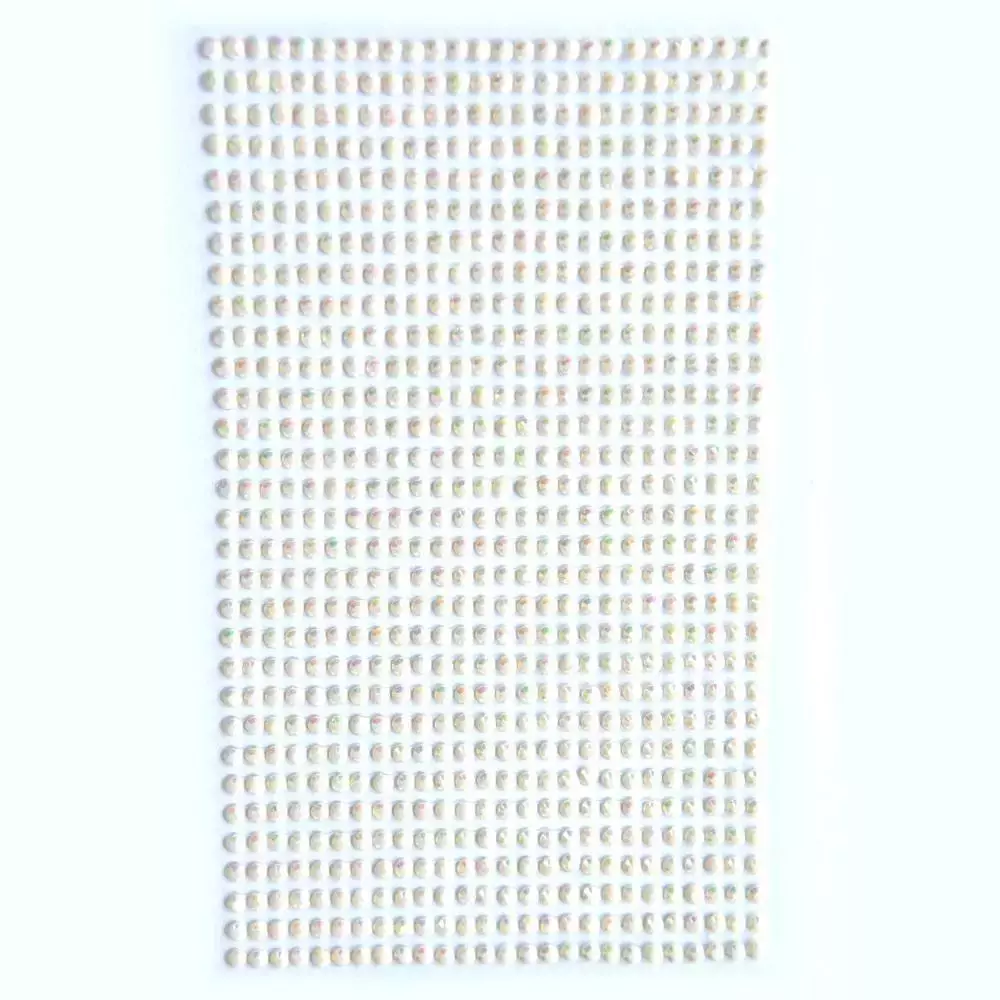 Kryształki samoprzylepne cream 3mm 806szt - Papiernicze i szkolne