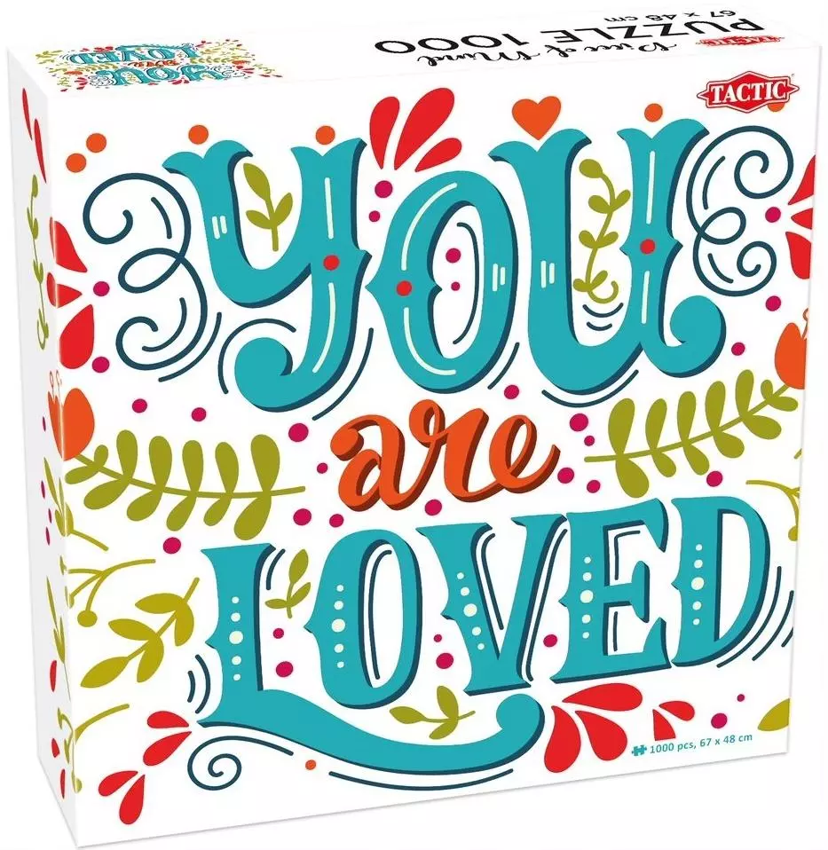Puzzle 1000 "Piece of Mind" You are Loved - Puzzle