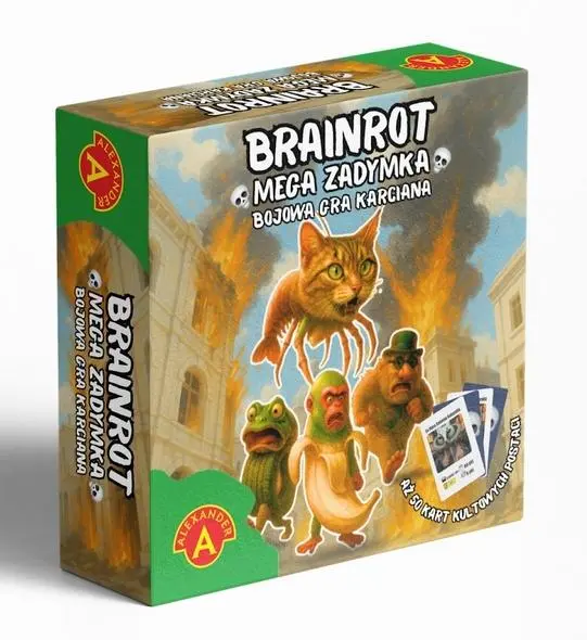 Rodzinna gra karciana Brainrot Mega-zadymka 32499 - Zabawki