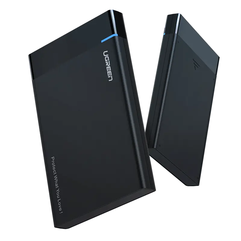 Obudowa dysku UGREEN US221 2,5" SATA USB 3.0 (czarna) - Elektronika i akcesoria