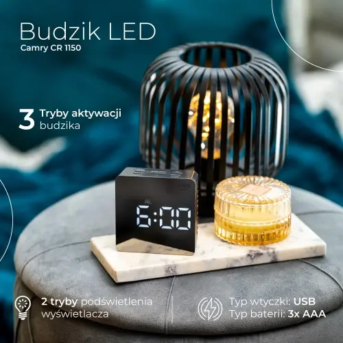 Budzik LED - Elektronika i akcesoria