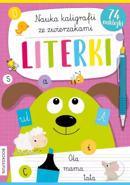 Książka Nauka kaligrafii z pieskami i kotkami - Książki