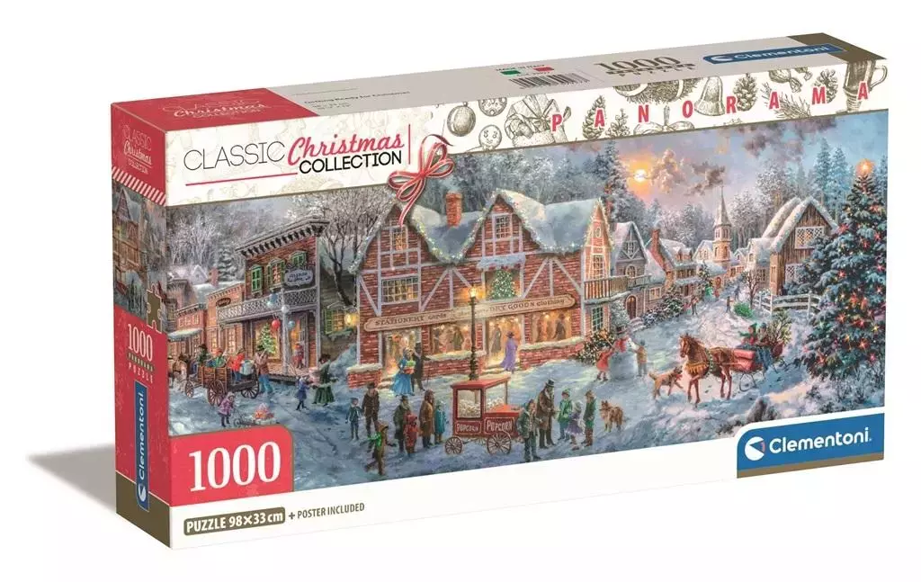 Puzzle 1000 Panorama Compact Christmas Collection - Puzzle