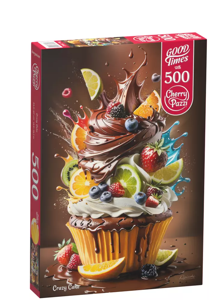 Puzzle 500 elementów. Szalone ciasto 20142 - Puzzle