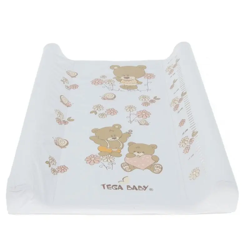 Przewijak sztywny Tega Baby 50 x 70 cm biały - Mama i dziecko