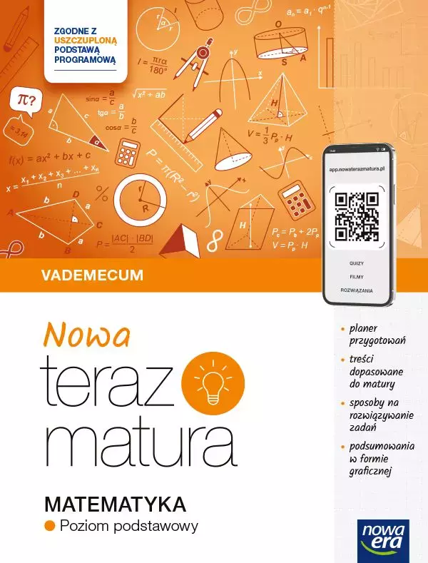 Nowa Teraz matura 2024/2025. Matematyka. Vademecum. Poziom podstawowy - Książki
