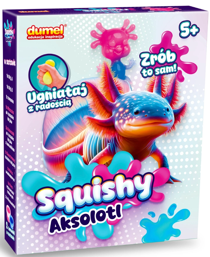 Squishy. Aksolotl - Zabawki