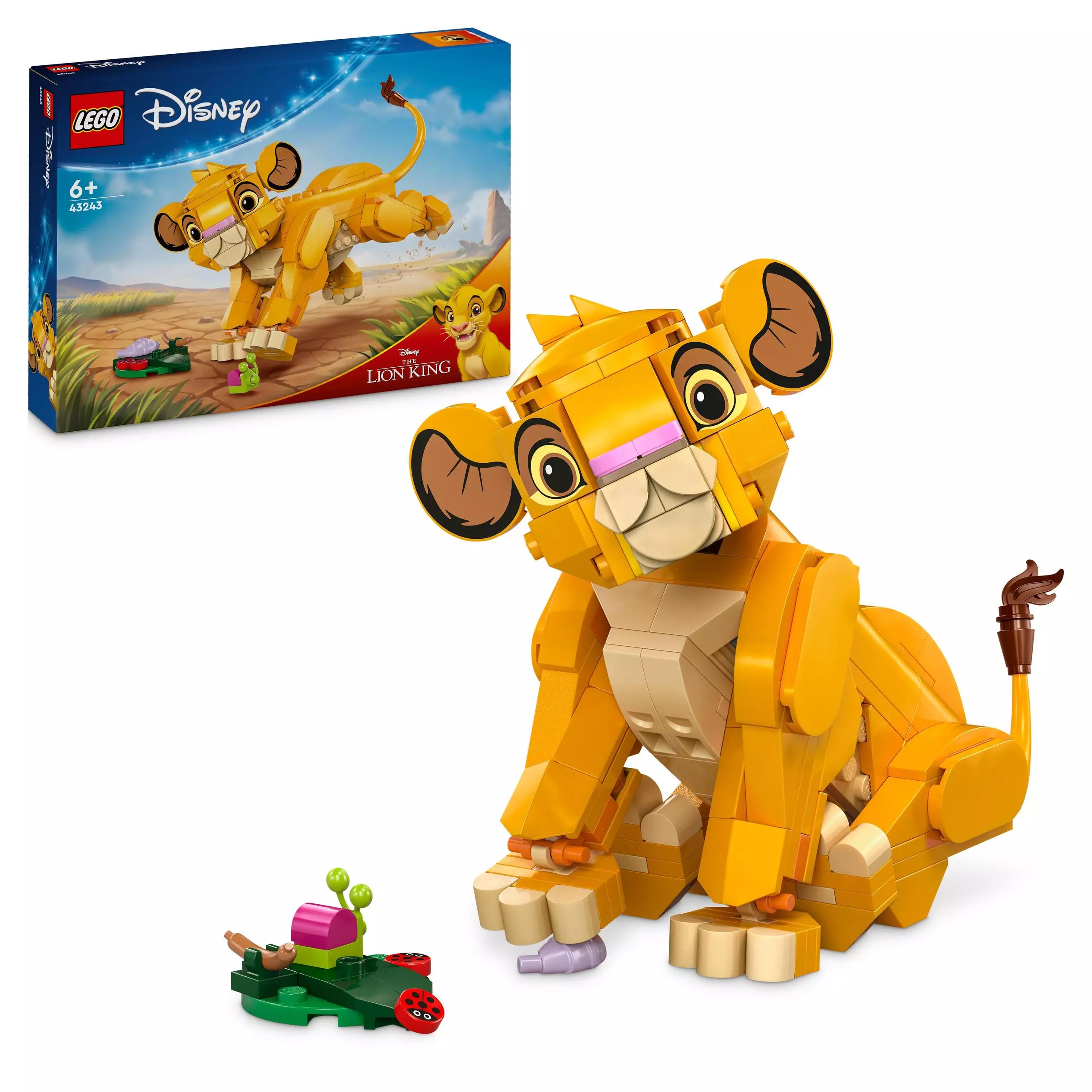 LEGO ǀ Disney Classic Król Lew - lwiątko Simba 43243 - Zabawki
