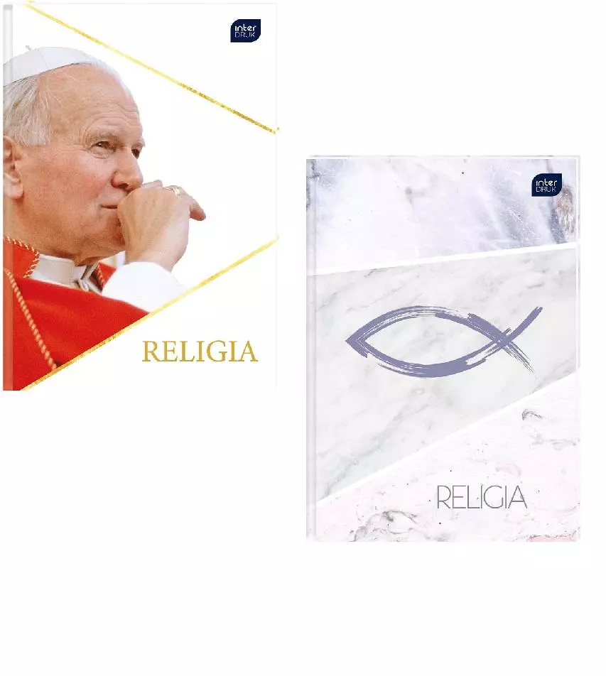 Brulion A5/64K kratka Religia Mat+UV (5szt) - Papiernicze i szkolne