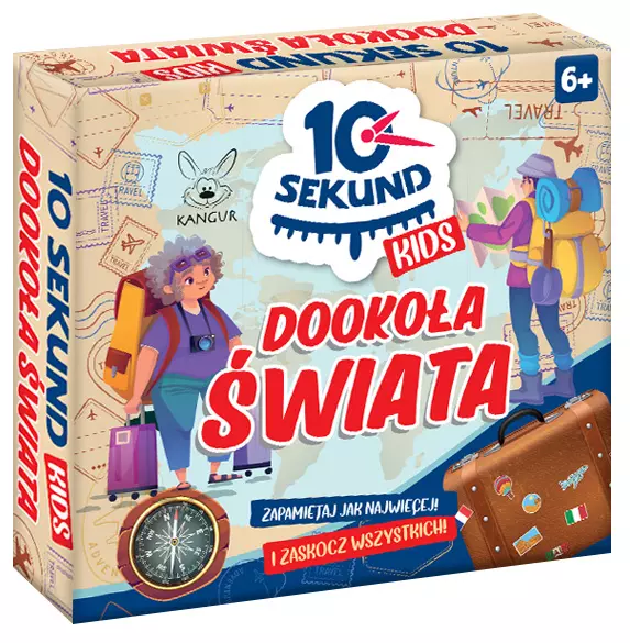 10 Sekund Kids. Dookoła Świata - Gry