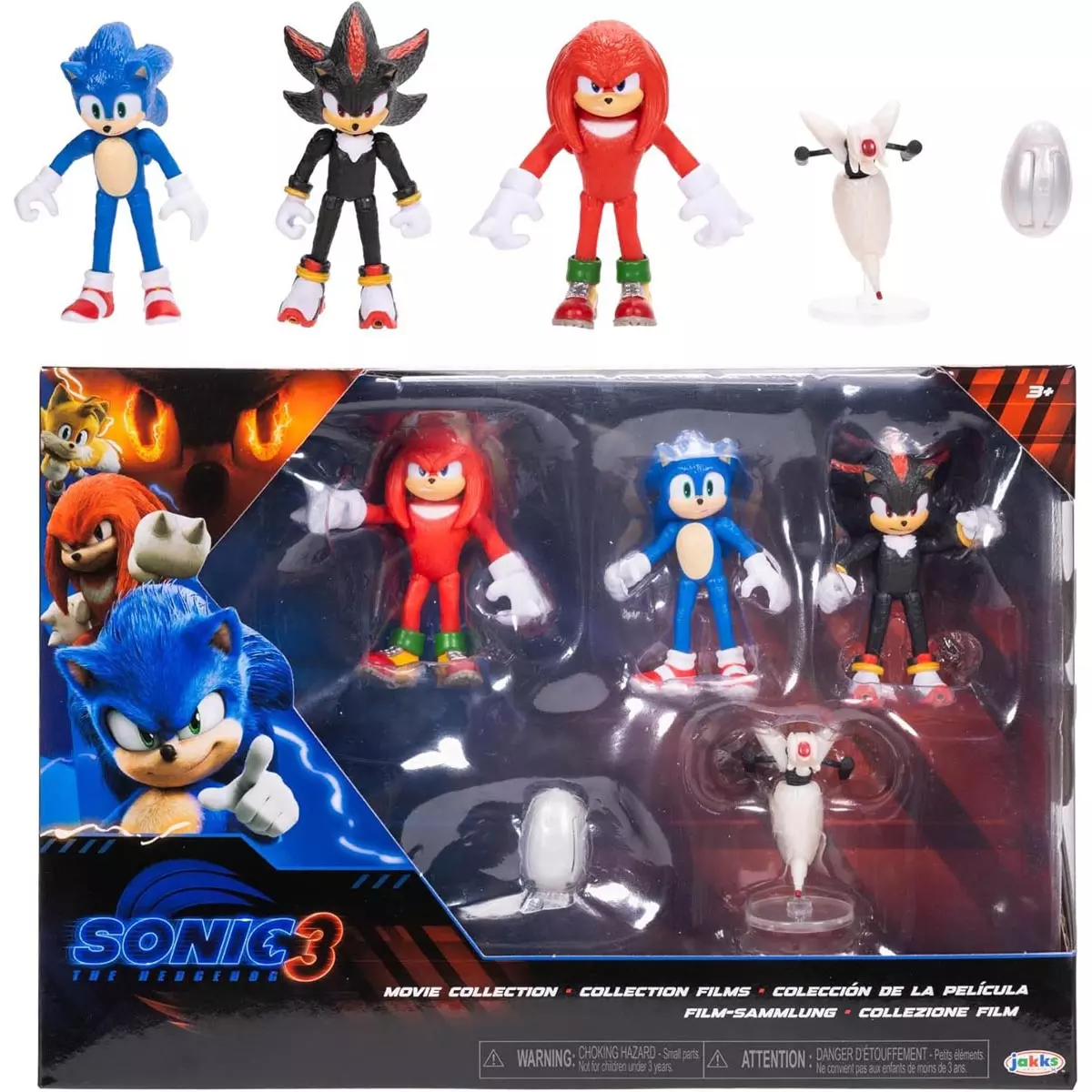 SONIC 3 Multipak, figurki, 6 cm - Zabawki