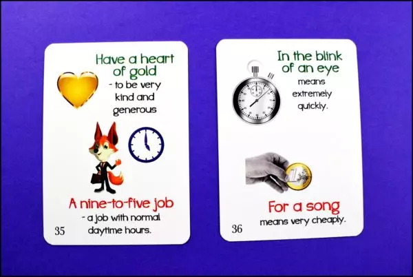 Fun Card English. Idioms in Conversation - Gry