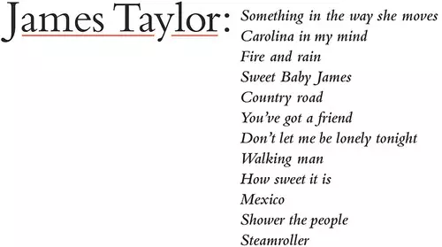 JAMES TAYLOR'S GREATEST HITS. CD - Muzyka