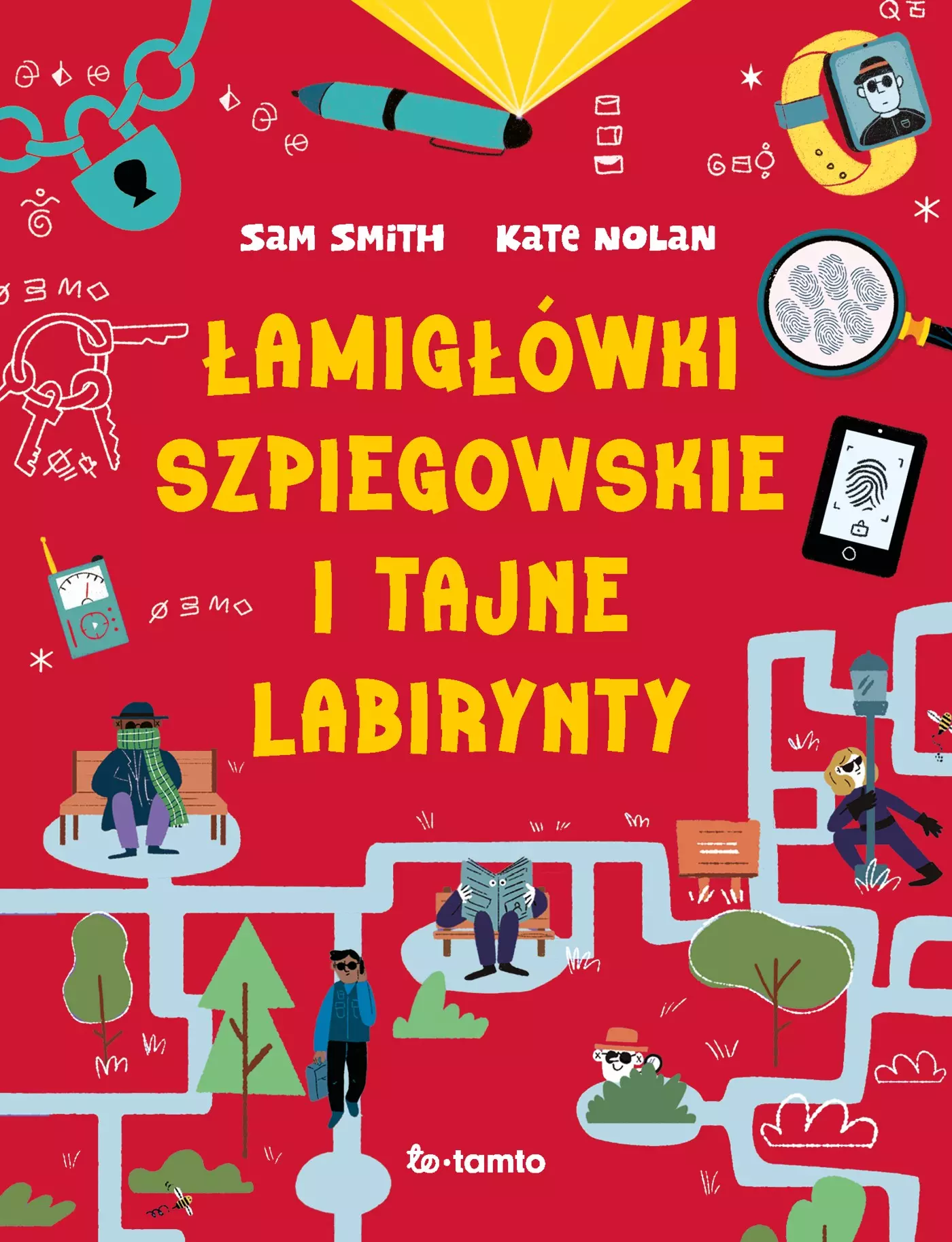 Łamigłówki szpiegowskie i tajne labirynty - Książki