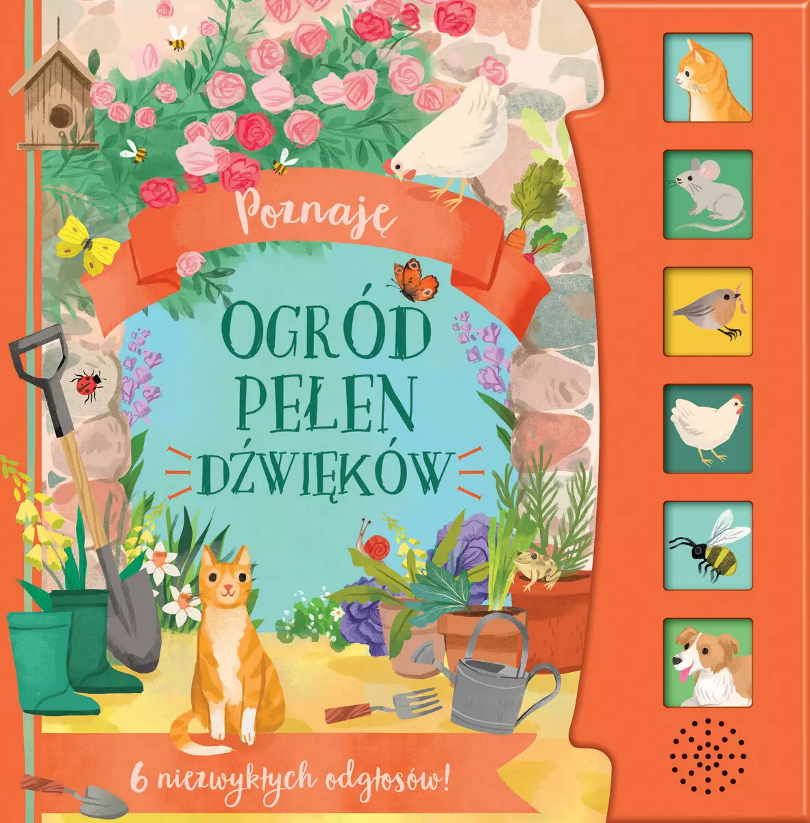 Poznaję. Ogród pełen dźwięków - Książki