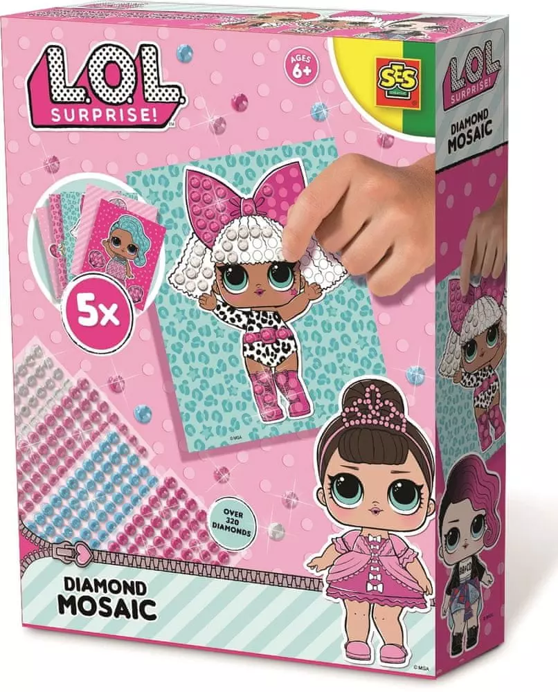 L.O.L. Surprise! Diamentowa mozaika - Zabawki