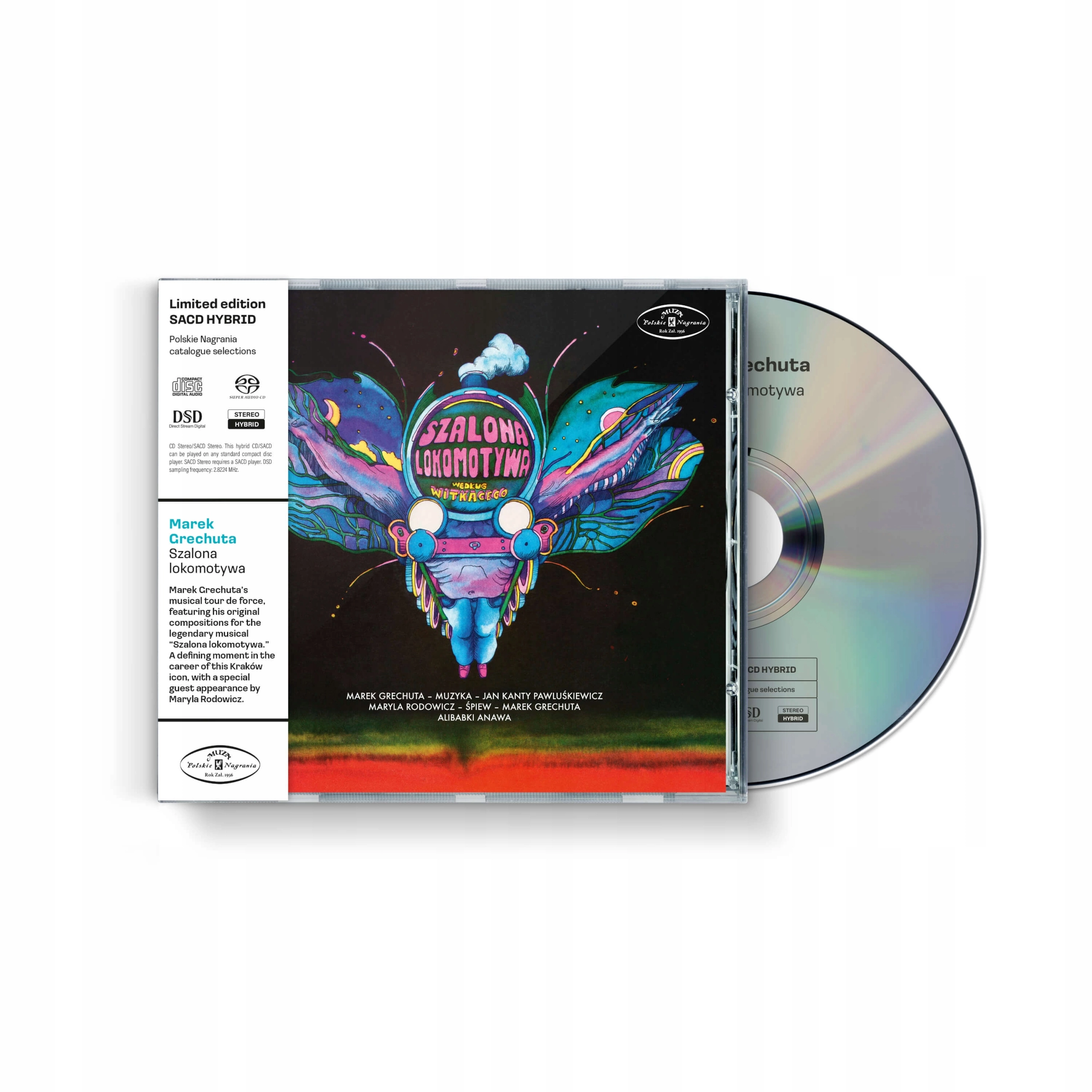Szalona lokomotywa, CD - Muzyka