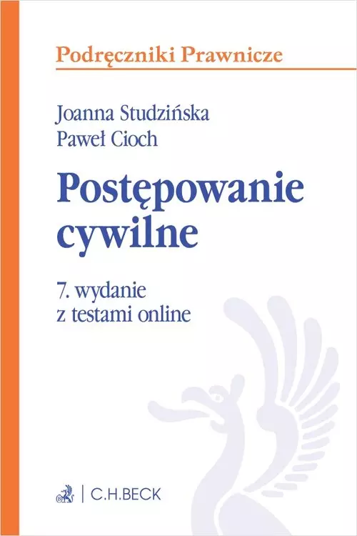 Postępowanie cywilne z testami online - Książki