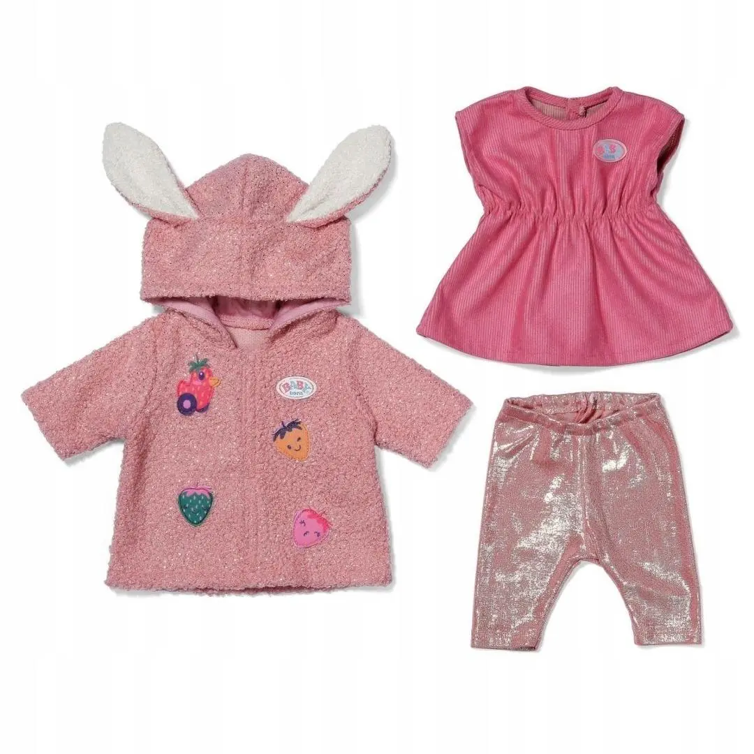 Baby born - Coat Set with Dress 43cm - Zabawki