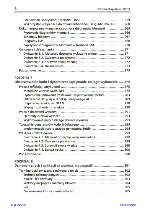 Zostań ekspertem .NET 8. Dobre praktyki, wzorce projektowe, debugowanie i testowanie aplikacji - Książki