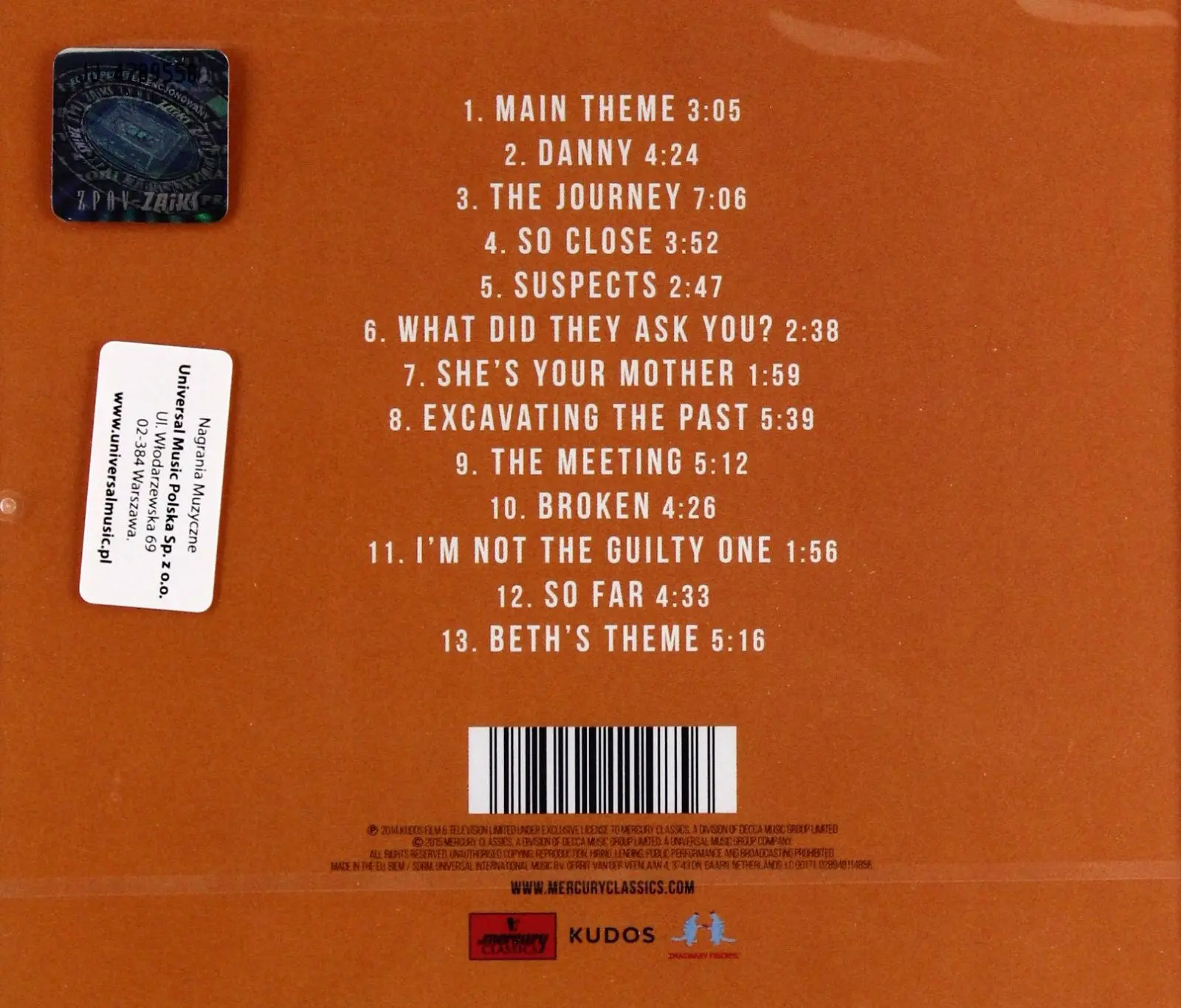 Broadchurch, CD - Muzyka