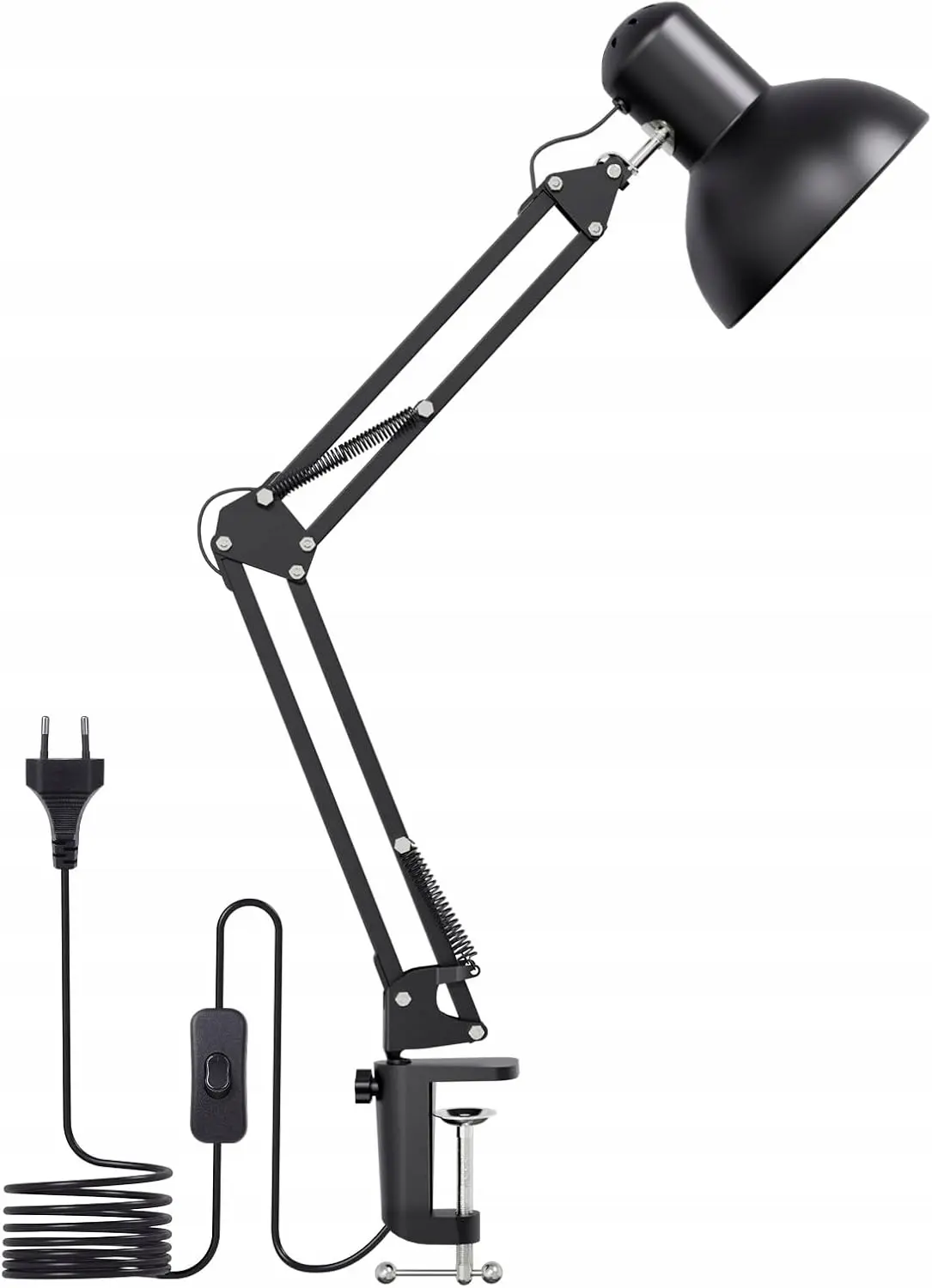 Lampa biurkowa LEPRO 3100027-EU (czarna) - Dom i ogród