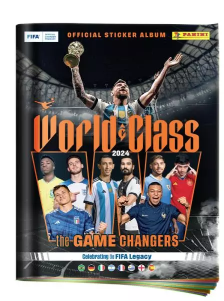 FIFA WORLD CLASS 2024 Albym do naklejek 71478 PANINI - Papiernicze i szkolne