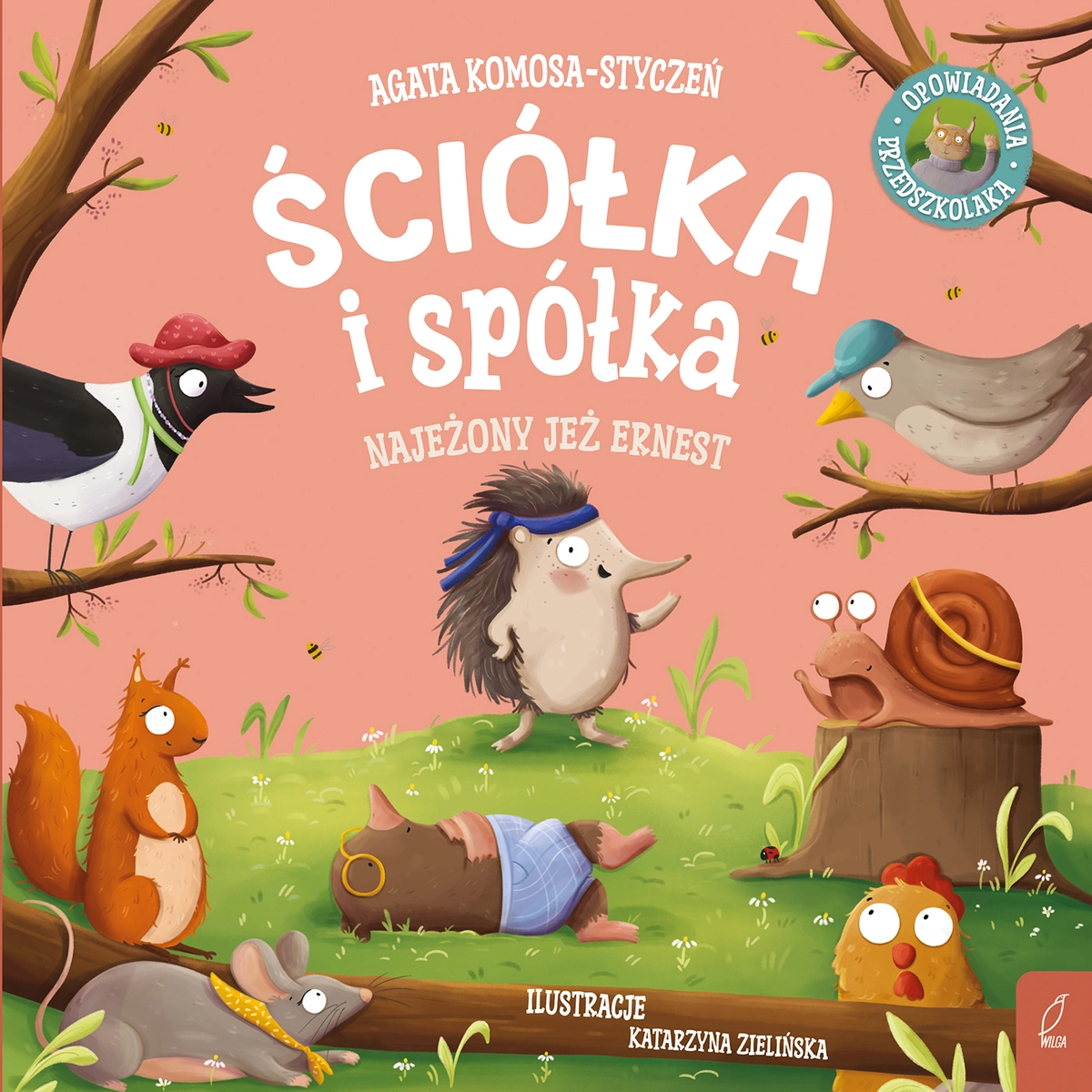 Ściółka i spółka. Najeżony jeż Ernest - Książki