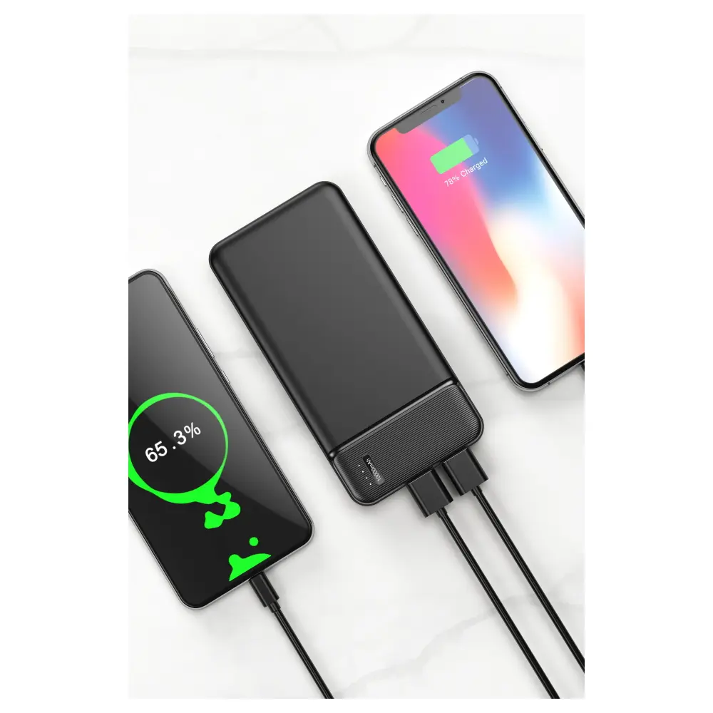 Maxlife power bank MXPB-01 10000 mAh czarny - Elektronika