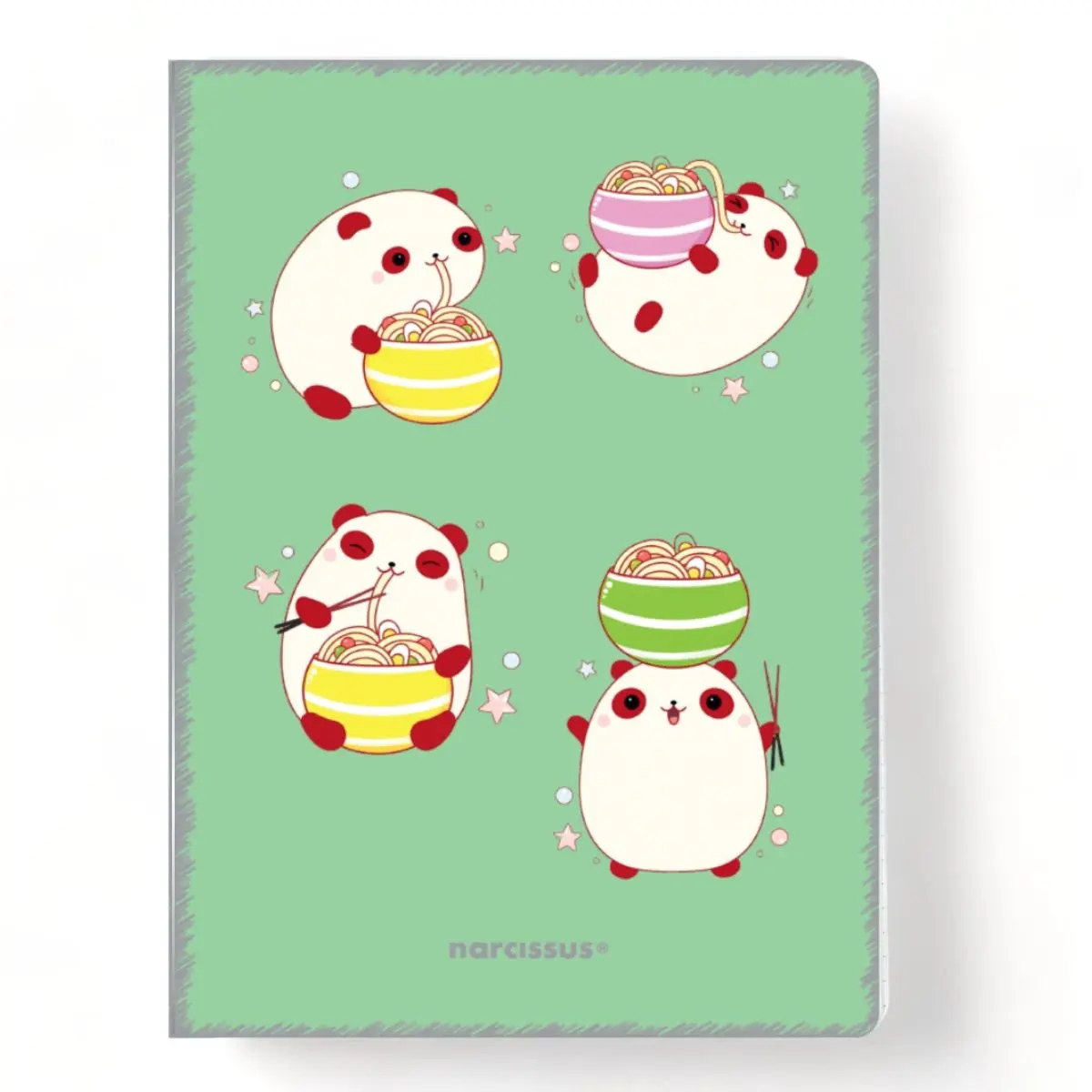 Zeszyt A4 PP Kawaii 60k. 80g krata Narcissus - Papiernicze i szkolne
