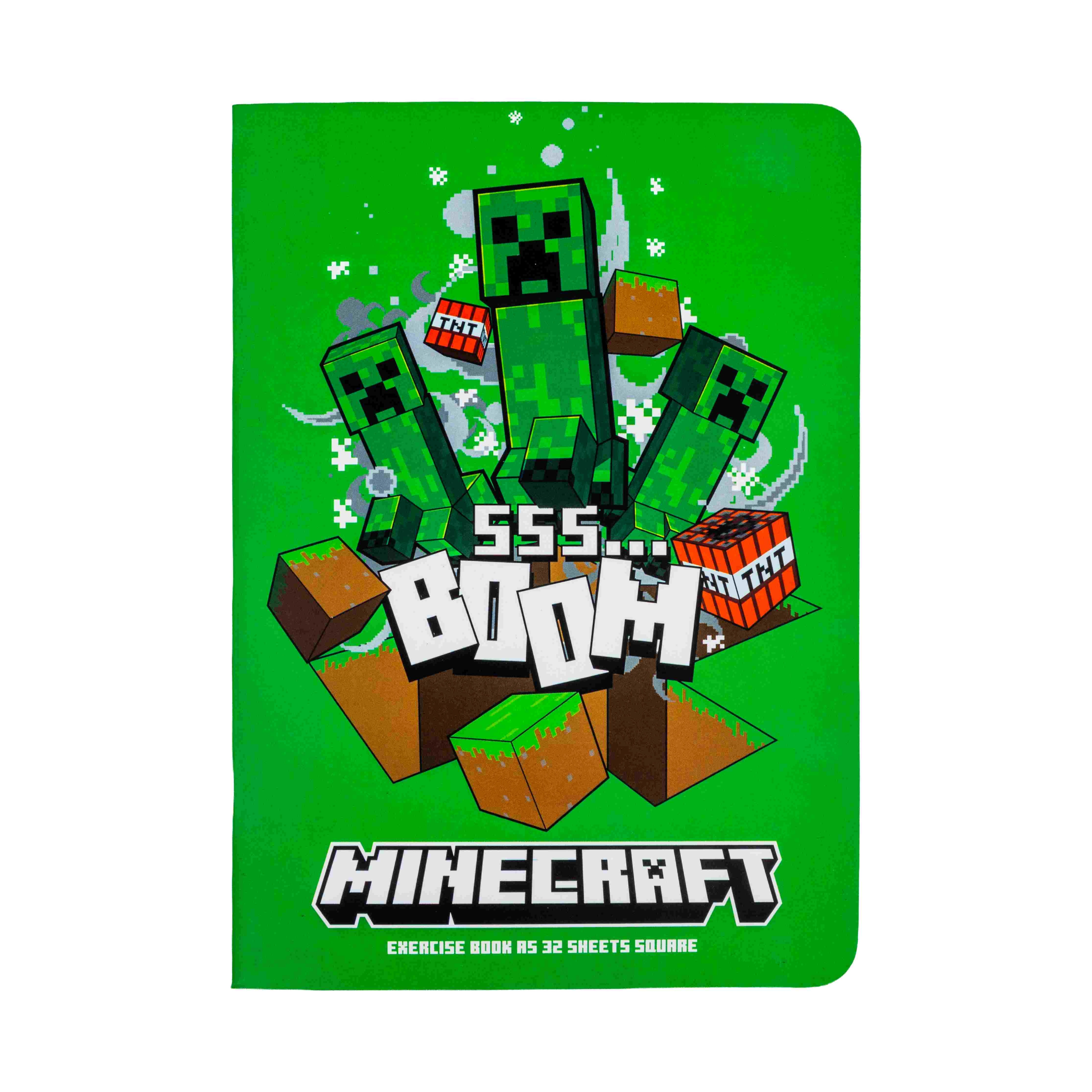 Zeszyt A4 32k. trzy-linie Minecraft - Papiernicze i szkolne