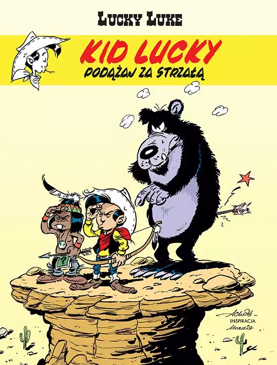 Lucky Luke. Kid Lucky. Tom 4. Podążaj za strzałą - Książki