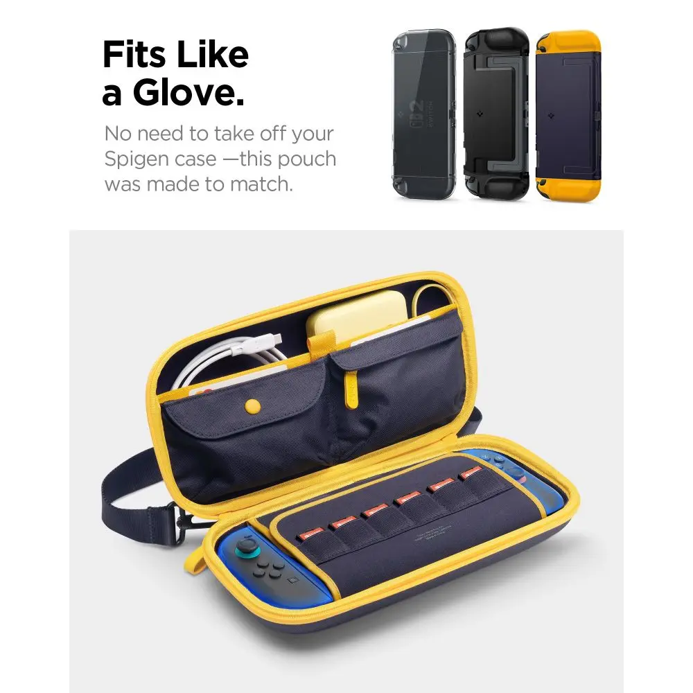 Spigen Nano Pop Pro Pouch Nintendo Switch 2 Blueberry Navy - Elektronika i akcesoria