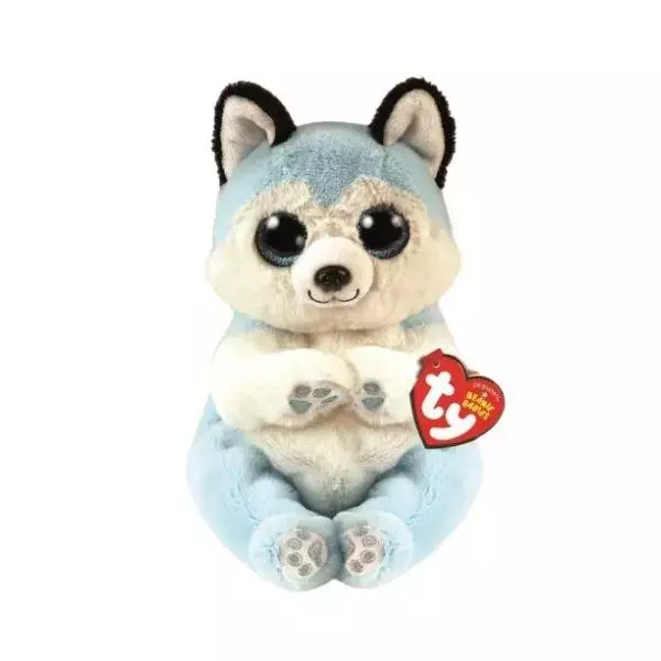 Beanie Babies Thunder - niebieski husky 15 cm - Zabawki