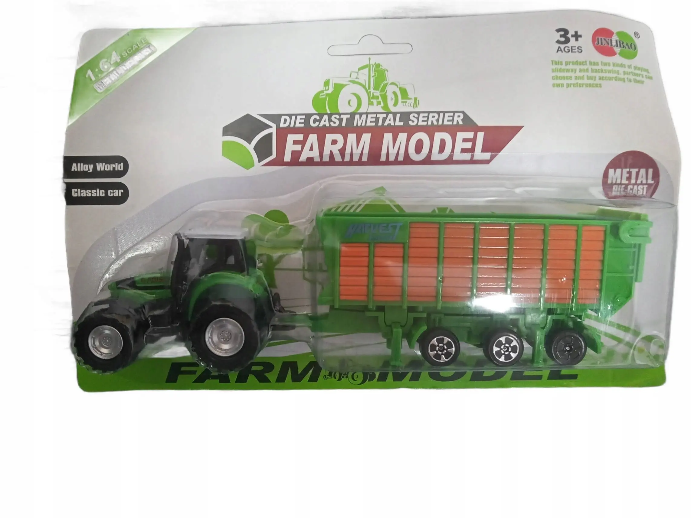 TRAKTOR Z PRZYCZEPA MIX G206012 GAZELO - Papiernicze i szkolne