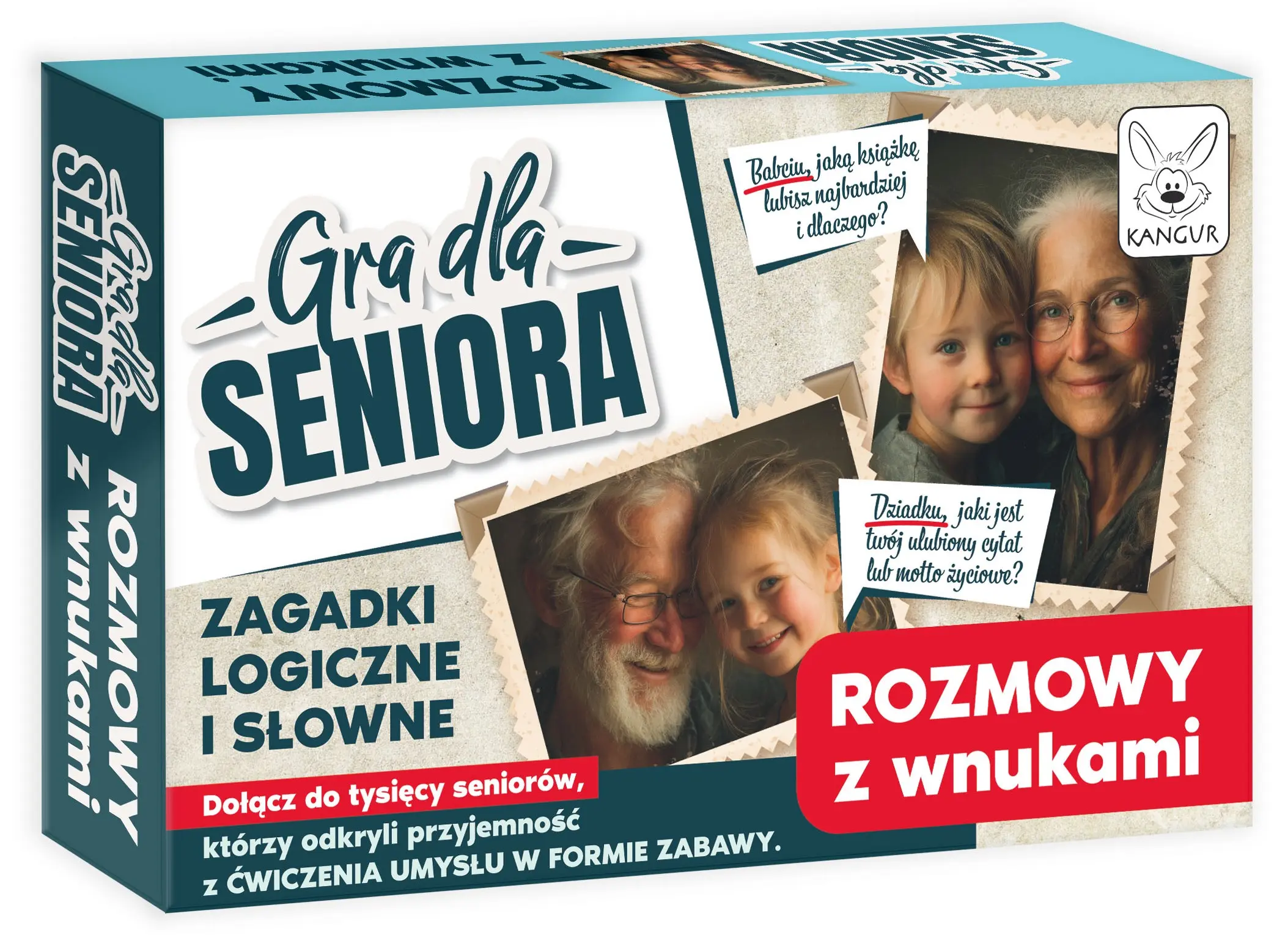 Gra dla seniora. Rozmowy z wnukami - Gry