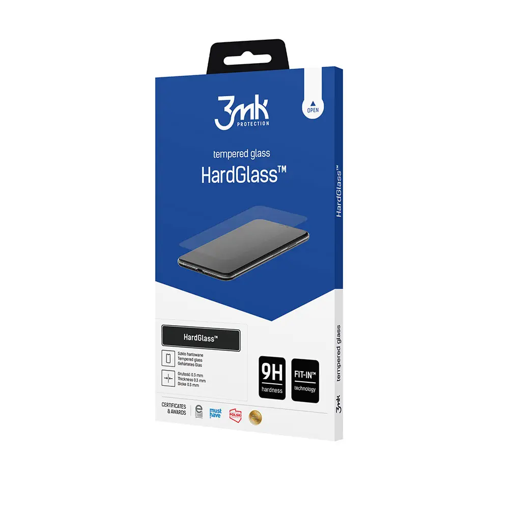 Szkło 9H 3mk HardGlass™ na iPhone 13 / 13 Pro / 14 - Elektronika i akcesoria