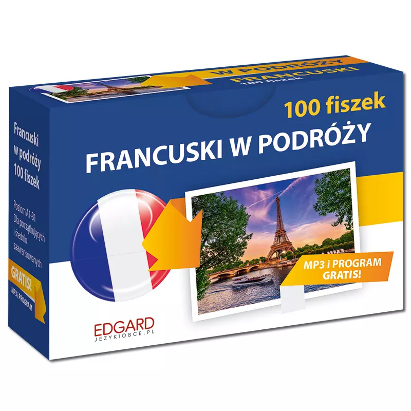 Francuski. 100 Fiszek. W podróży - Książki
