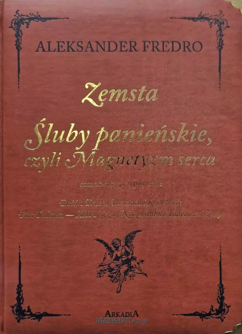 Zemsta / Śluby panieńskie (wydanie kolekcjonerskie) - Książki