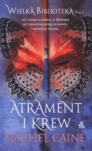 Atrament i krew. Cykl Wielka Biblioteka. Tom 1 - Książki