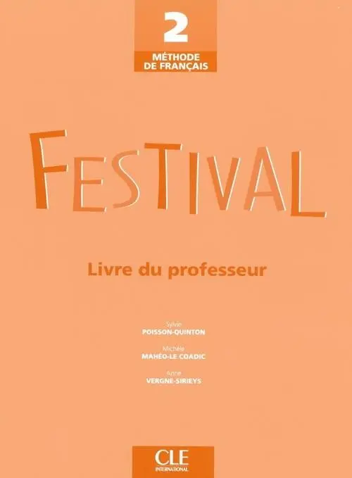 Festival 2 Livre du professeur - Książki
