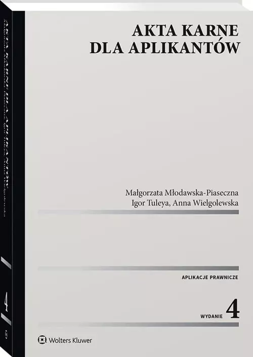 Akta karne dla aplikantów w.4 - Książki
