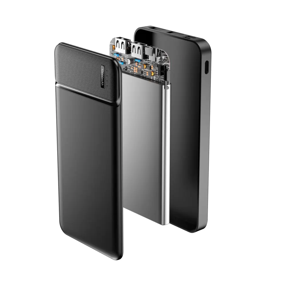 Maxlife power bank MXPB-01 10000 mAh czarny - Elektronika