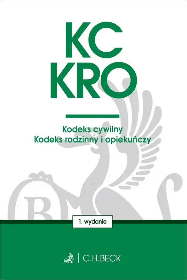 KC. KRO. Kodeks cywilny. Kodeks rodzinny i opiekuńczy - Książki