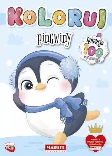 Koloruj Pingwiny - Książki
