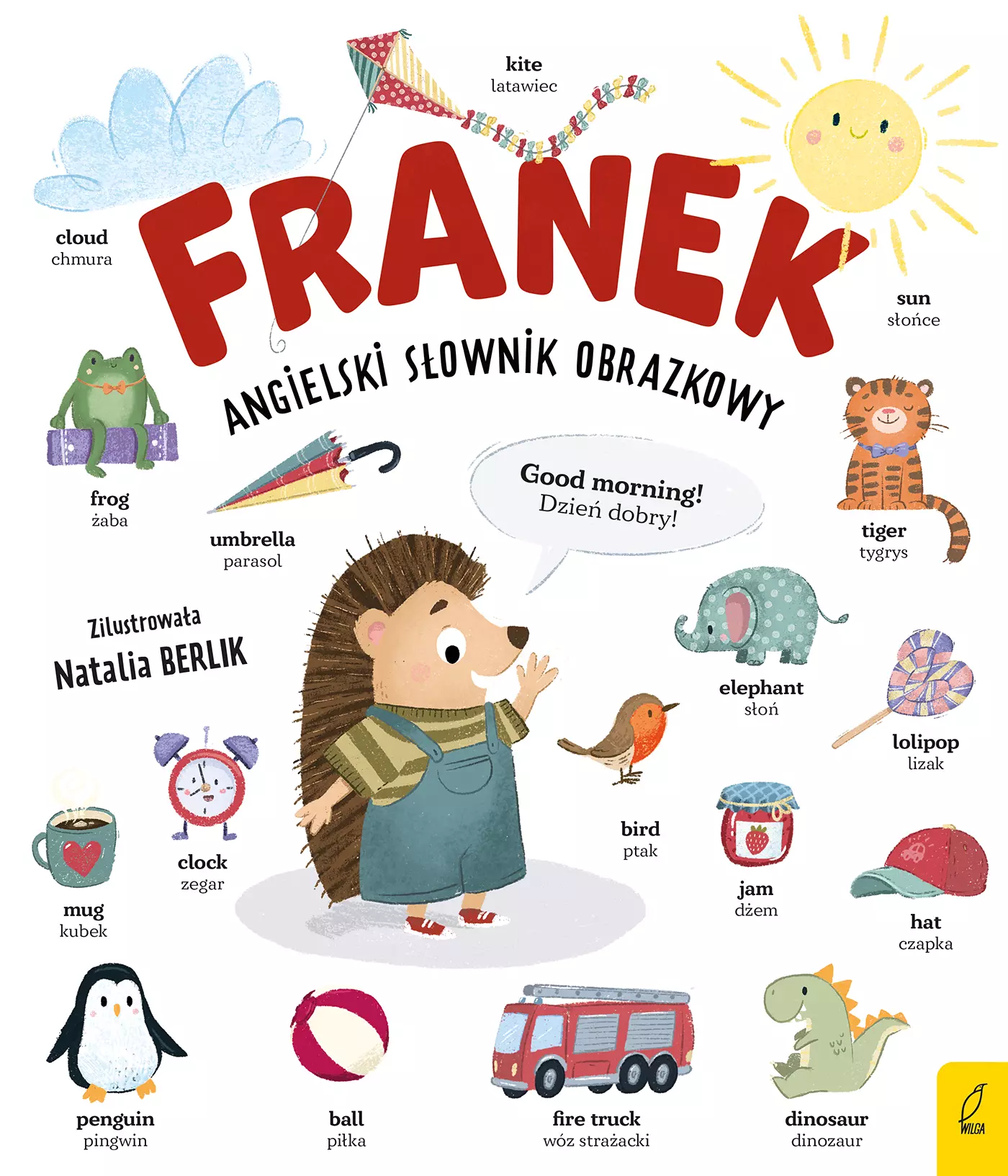 Jeżyk Franek. Angielski słownik obrazkowy - Książki