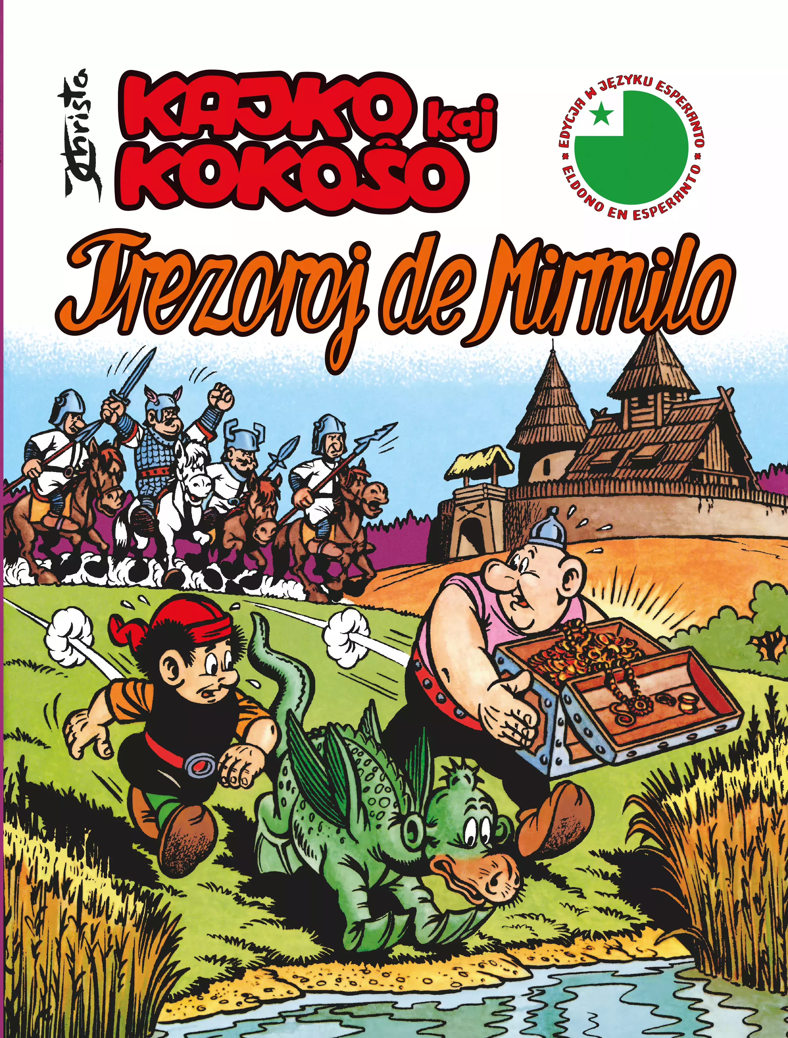 Kajko kaj Kokoso. Trezoroj de Mirmilo - Książki