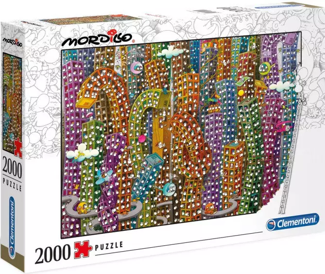 Puzzle 2000 elementów. Mordillo. The Jungle - Puzzle