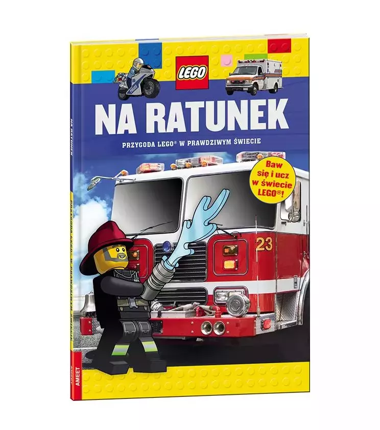 Na ratunek. Przygoda LEGO w prawdziwym świecie - Książki